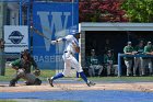 Baseball vs Babson  Wheaton College Baseball vs Babson during Championship game of the NEWMAC Championship hosted by Wheaton. - (Photo by Keith Nordstrom) : Wheaton, baseball, NEWMAC